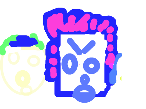 얼굴도형 : 용민도형 스케치판 ,sketchpan