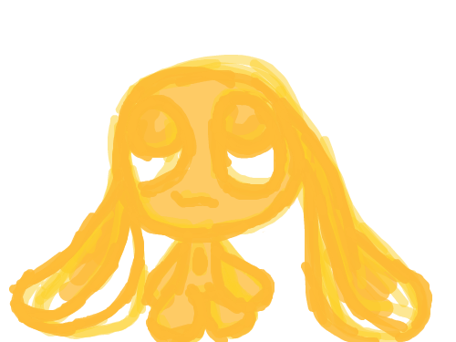 토끼 : ...? 스케치판 ,sketchpan