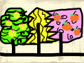 부평서초-나무 : ............... 스케치판 ,sketchpan