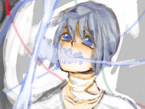 어...음 : 처음인데 뭔가 뻑뻑하네요 스케치판 ,sketchpan