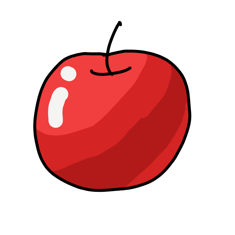 사과 : 사과 스케치판 ,sketchpan