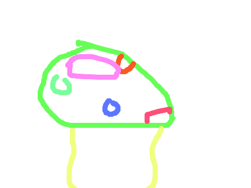 버섯 : 엄청맛있음 스케치판 ,sketchpan