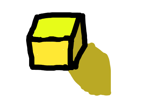 상자 : 상자연습을 하였습니다. 스케치판 ,sketchpan