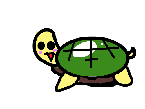 거북이 연습 : 거북이 연습한날 스케치판 ,sketchpan