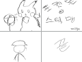포켓몬&스틱맨프롤로그!!어어엉 : 포켓몬&스틱맨프롤로그!!어어엉 스케치판 ,sketchpan