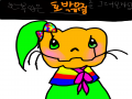 호박유령 .. : 호박유령 한복 스케치판 ,sketchpan