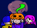 도망쳐! A.. : 도망쳐! A팀! (이건 할로원이 가까워서 그리는 겁니닷! A팀에서~C팀까지 있습니닼ㅋ) 스케치판 ,sketchpan