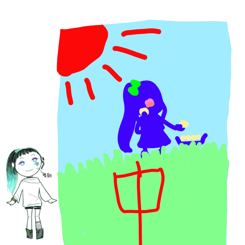 홈런볼 초.. : 홈런볼 초코 좀 먹고나서 그릴께욧... 스케치판 ,sketchpan