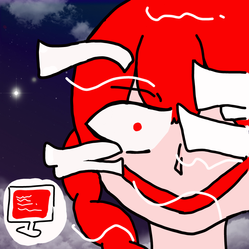 레드스크린.. : 레드스크린 의인화! 스케치판 ,sketchpan