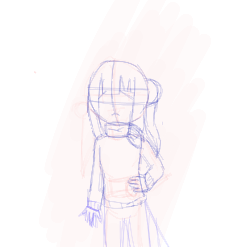 귀찮다..(.. : 귀찮다..(아주살작 수정한 주제에 스케치판 ,sketchpan