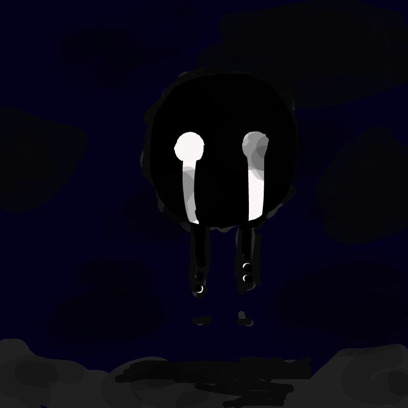 영화 보다.. : 영화 보다가 생각나서 만든 자캐인 악몽이에요! 스케치판 ,sketchpan