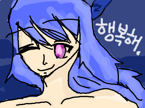 행복해 : 어둠속에있는게 너무 행복해 스케치판 ,sketchpan