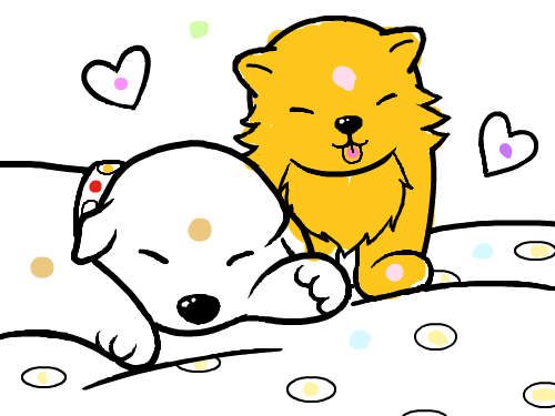 강아지들의 사랑 : ㅋㅋㅋㅋㅋㅋ 스케치판 ,sketchpan