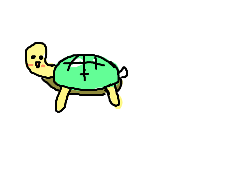 바보거북 : 거북이가있다. 스케치판 ,sketchpan