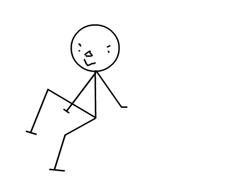 쫄라맨 : 앉아있는 졸라맨 스케치판 ,sketchpan