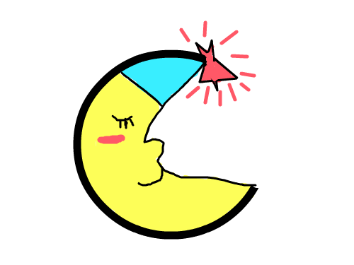 귀여운달 : 달이다. 스케치판 ,sketchpan