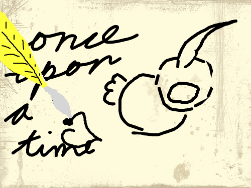 Doodles : Fakia was writing some story or other and began to doodle. My second attempt at this since the first didn't save. D: I couldn't seem to write properly... 스케치판 ,sketchpan