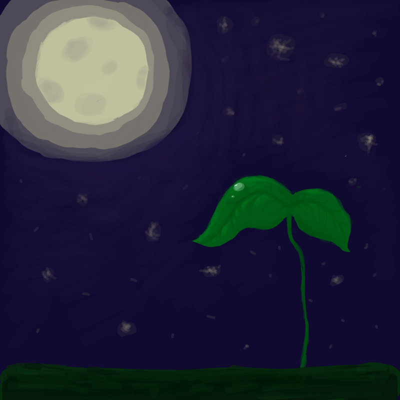 달 : 달 스케치판 ,sketchpan