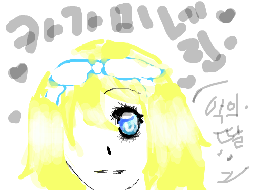 악의딸 : 린 ~~~ 스케치판 ,sketchpan