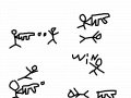 싸움2 : 손님분꺼보고 비슷하게한것임 스케치판 ,sketchpan