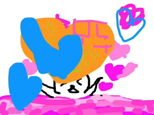 하트토끼 : 모두들 사랑해요 ㅎㅎ 스케치판 ,sketchpan