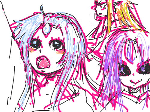 처음 습작... : 그냥습작입니다..; 뭐가 뭔지 모르겠고 레이어 실수하고 .ㅋㅋㅋ 스케치판 ,sketchpan