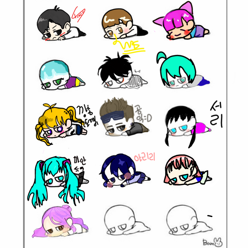:l제가 제.. : :l제가 제일 존못러네요 하하 스케치판 ,sketchpan