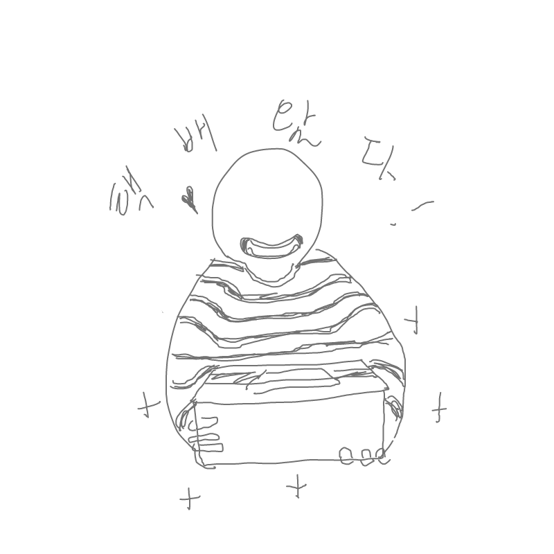 택배! : 택배! 스케치판 ,sketchpan