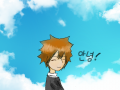 츠나 : 츠나입니다. 스케치판 ,sketchpan