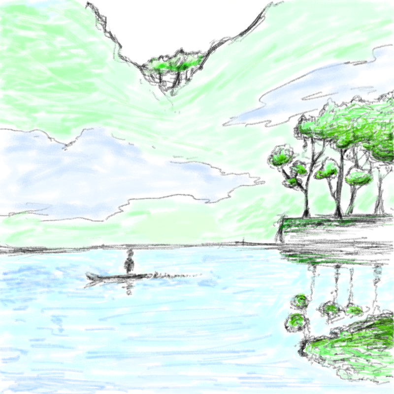 나무까지만.. : 나무까지만 좋은거같다... 스케치판 ,sketchpan