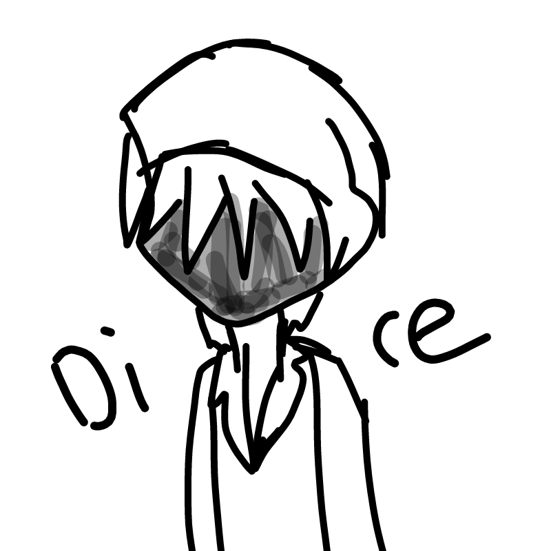 새 자캐 다.. : 새 자캐 다이스(Dice) 스케치판 ,sketchpan