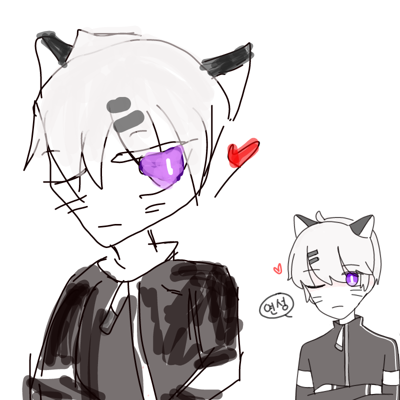 괜찮으려.. : 괜찮으려나....ㅡ.ㅡ 스케치판 ,sketchpan