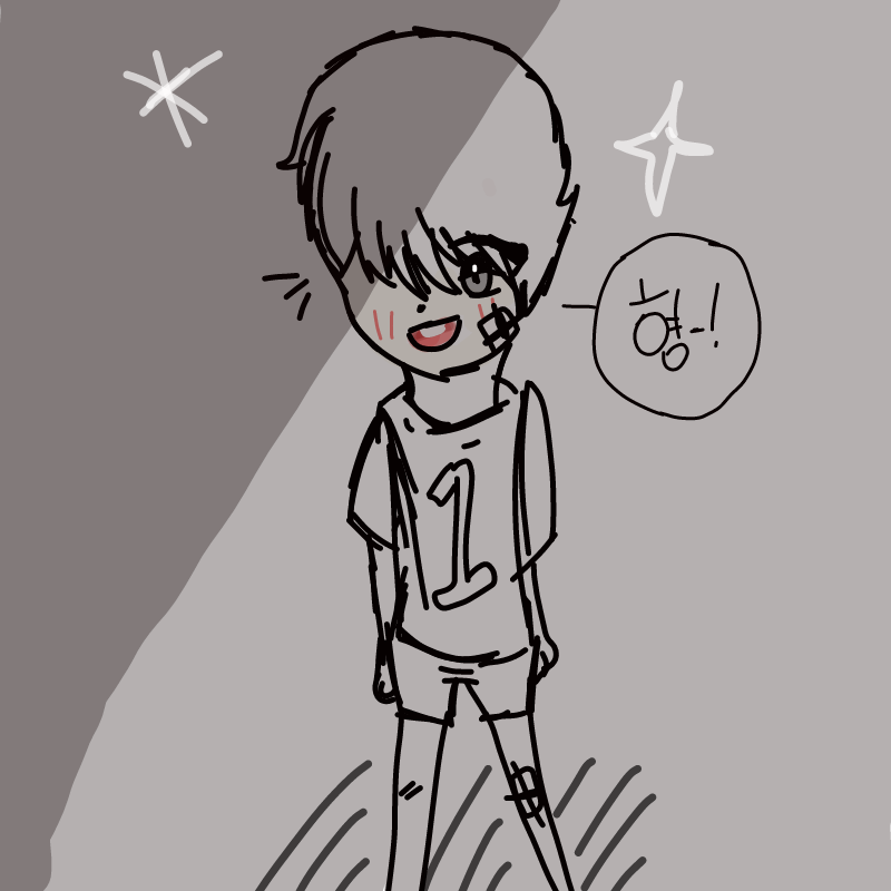 어린 소년 : 어린 소년 스케치판 ,sketchpan