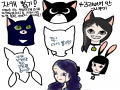 자캐가 얼.. : 자캐가 얼마나ㅠ많은ㄷ
.. 기억나는것만해야지 스케치판 ,sketchpan