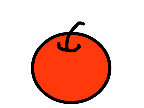 예쁜사과 : 아주달콤한사과다 스케치판 ,sketchpan