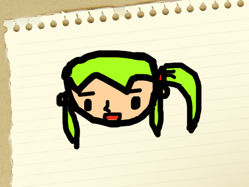 여자 : 누구일까요? 스케치판 ,sketchpan