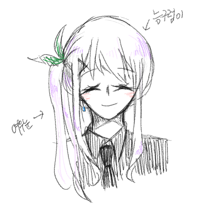 후핳 : 후핳 스케치판 ,sketchpan