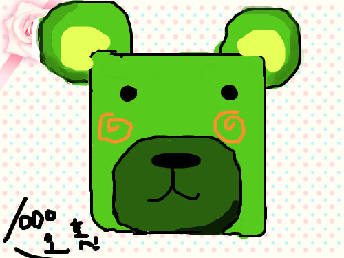 곰돌이 : 곰돌이 연습이예요 스케치판 ,sketchpan