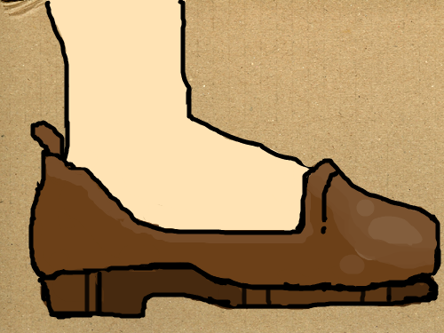 발그리기 연습 : 발그리기 연습 스케치판 ,sketchpan