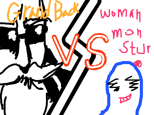 우먼몬스터 : 우먼몬스터궄ㅋ 스케치판 ,sketchpan