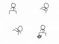씨름선수 : 하하하하하하 스케치판 ,sketchpan