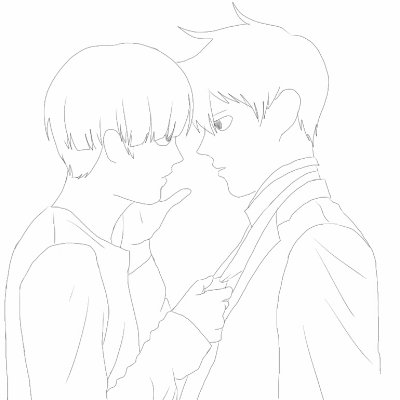 더러버 준.. : 더러버 준재×타쿠야 트레이싱...! 
모브사이코 시게오랑 리츠ㅎㅎㅎ 재밋당 스케치판 ,sketchpan