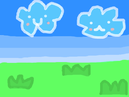 깨끗한 자연 : 깨끗한 자연 스케치판 ,sketchpan