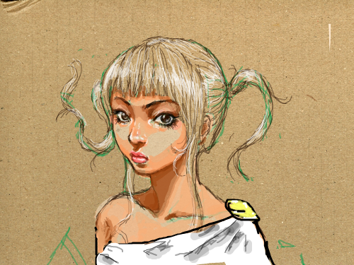 옷입힘 : ㅋㅋㅋ이러그림 스케치판 ,sketchpan