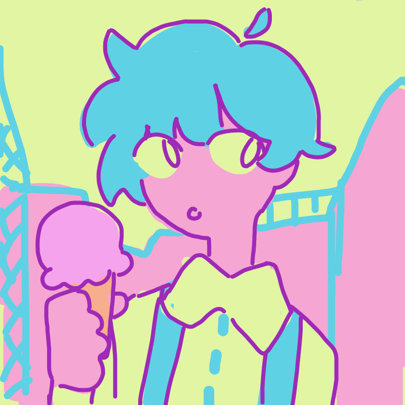 아스끄림 : 아스끄림 스케치판 ,sketchpan