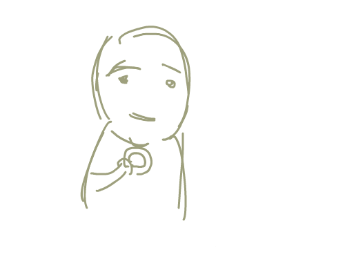 도너츠 : 먹고있습니다 네 스케치판 ,sketchpan