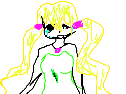 아이 : 우는아이 스케치판 ,sketchpan