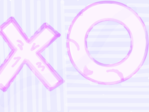 XO : 엑스와 오. 스케치판 ,sketchpan