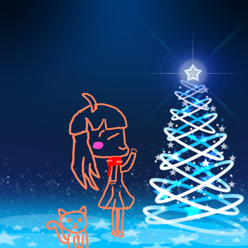 아...지금.. : 아...지금이크리스마스라면... 스케치판 ,sketchpan