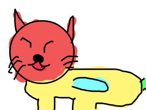 고양이 : 고양이가 왔다 스케치판 ,sketchpan